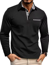 Edison | Men’s Long Sleeve Polo Shirt
