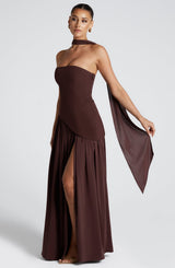 Tessa | Women’s Strapless Maxi Dress