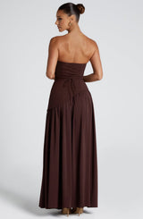 Tessa | Women’s Strapless Maxi Dress