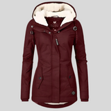 Elisa | Women’s Fleece-Lined Hooded Jacket