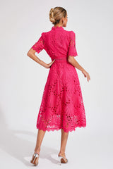 Lexa | Women’s Lace Midi Dress