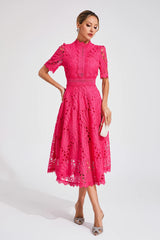 Lexa | Women’s Lace Midi Dress