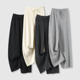 Ledlyn | Women’s Luxury Cashmere Wide-Leg Pants