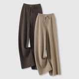 Ledlyn | Women’s Luxury Cashmere Wide-Leg Pants