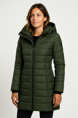 Jennilyn | Women’s Quilted Mid-Length Puffer Coat