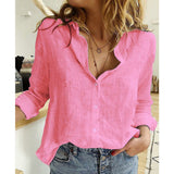 Divine | Women’s Linen Blend Blouse