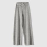 Ledlyn | Women’s Luxury Cashmere Wide-Leg Pants