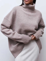 Lina | Women’s Oversized Turtleneck Sweater