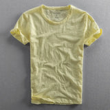 Lorenzo | T-shirt décontracté en coton biologique pour hommes