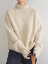 Lovito | Women’s Luxury Cashmere Turtleneck Sweater