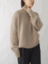 Lovito | Women’s Luxury Cashmere Turtleneck Sweater