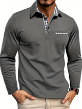 Lucanio | Men’s Long-Sleeve Summer Polo Shirt