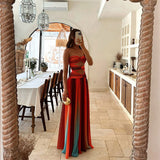 Lumiera | Women’s Strapless Knot Maxi Dress