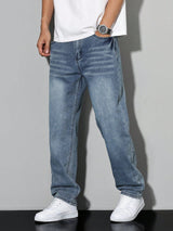 Alester | Jeans décontractés à jambe droite pour hommes