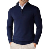 Sebastian | Men’s Classic Half-Zip Sweater