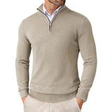 Sebastian | Men’s Classic Half-Zip Sweater