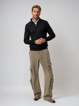 Sebastian | Men’s Classic Half-Zip Sweater