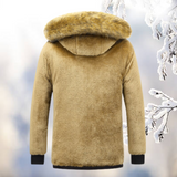 Men's Insulated Parka Jacket with Adjustable Fur Hood | Best Winter Jacket for Men