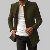 Corvin | Men’s Minimal Buttoned Winter Coat