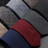 Calvian | Men’s Slim Solid Colour Tie