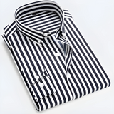 Torvani | Men’s Striped Long Sleeve Shirt