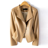 Milly | Women’s Sheepskin Leather Moto Jacket