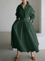 Minia | Women’s Shirt Dress with Buttons
