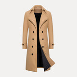 Monta | Men’s Double-Breasted Trench Overcoat