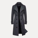 Monta | Men’s Double-Breasted Trench Overcoat