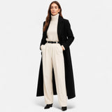 Nevara | Women’s Longline Tailored Maxi Coat