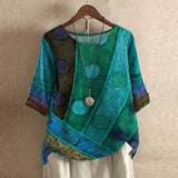 Noemi | Women’s Vintage Floral Blouse