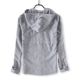Casper | Men’s Belgian Flax Linen Hoodie