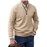 Orvie | Men’s Luxury Cashmere Zip Sweater