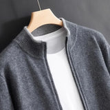Orvio | Men’s Cashmere Zip-Up Vest