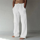 Rafael | Men’s Baggy Linen Summer Trousers