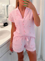 Pena | Women’s Cozy Pajama Shorts Set