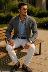 Randolph | Men’s Classic Notched Lapel Blazer