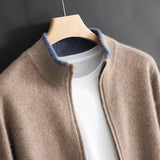 Riku | Men’s Luxury Cashmere Zip-Up Jacket