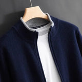 Riku | Men’s Luxury Cashmere Zip-Up Jacket