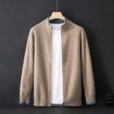 Riku | Men’s Luxury Cashmere Zip-Up Jacket