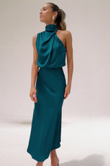Rubia | Women’s Halter Evening Gown
