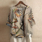 Noemi | Women’s Vintage Floral Blouse