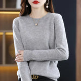 Cashie | Women’s Cashmere Sweater with Crew Neck