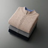 Riku | Men’s Luxury Cashmere Zip-Up Jacket