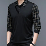 Calvero | Men’s Premium Plaid & Stripe Dress Shirt