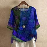 Noemi | Women’s Vintage Floral Blouse
