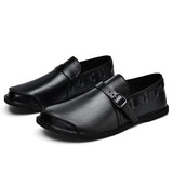 Colby | Men’s Burnished Leather Monk Strap Loafers