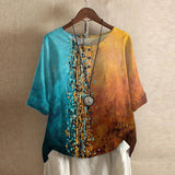 Noemi | Women’s Vintage Floral Blouse