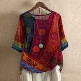 Noemi | Women’s Vintage Floral Blouse