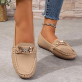 Sandrina | Women’s Round-Toe Slip-On Flats
